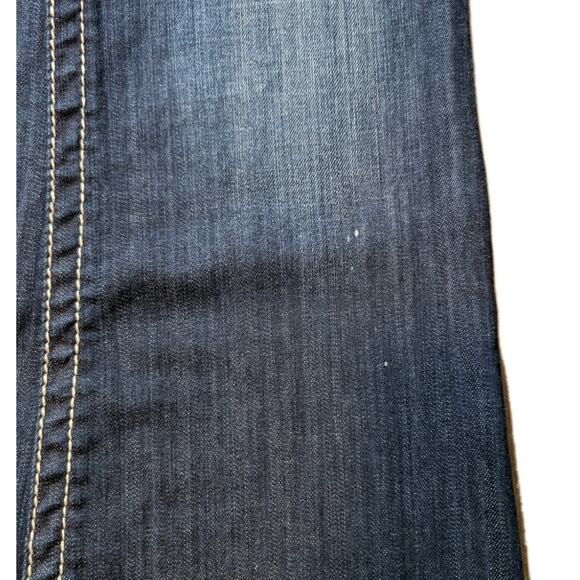 Rock Revival Scarlett Wide Leg Jeans Size 28L (29x34) NWOT Y2K Boot flap pocket - Picture 3 of 9